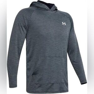 UNDER ARMOUR Velocity Hoodie Heathered Gray XXL